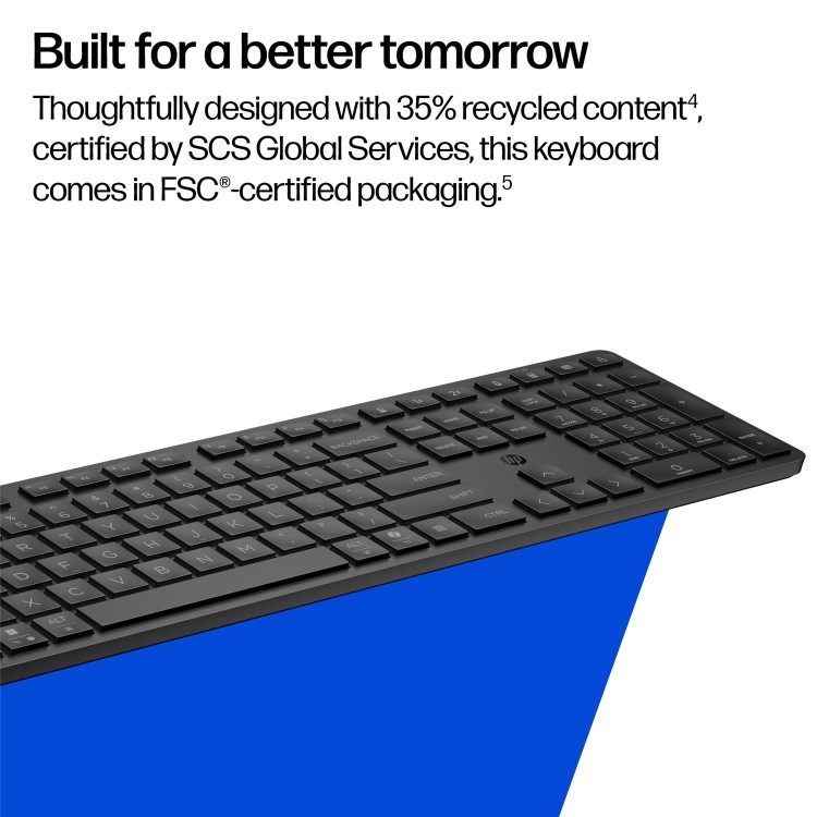 HP 495K Multi-Device Dual-Mode Keyboard