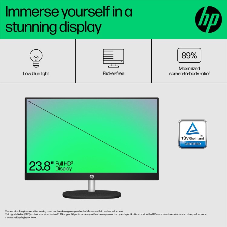 HP 24-CR0063NA Intel Core i3 N300 8GB RAM 256GB SSD 23.8 Inch Windows 11 All-in-One PC