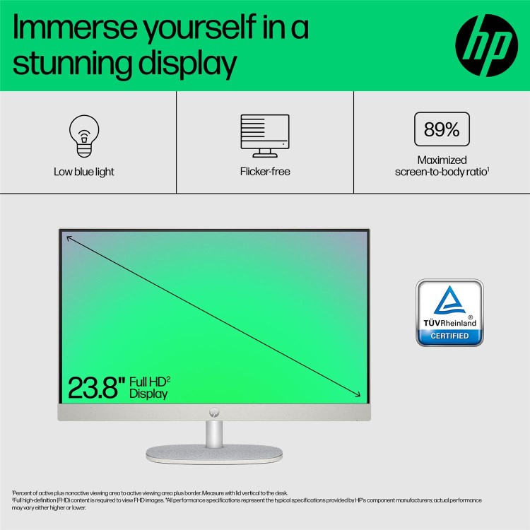 HP 24-CR0063NA Intel Core i3 N300 8GB RAM 256GB SSD 23.8 Inch Windows 11 All-in-One PC