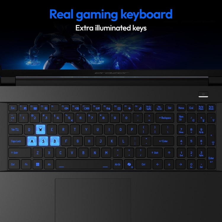 Medion Erazer Deputy 15 P1 Intel Core i5 16GB RAM 1TB SSD 144Hz GeForce RTX 5060 15 Inch Windows 11 Gaming Laptop