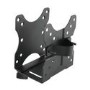 electriQ Dual Monitor Arm + PC Mount