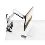 electriQ Single Monitor Arm + PC Mount