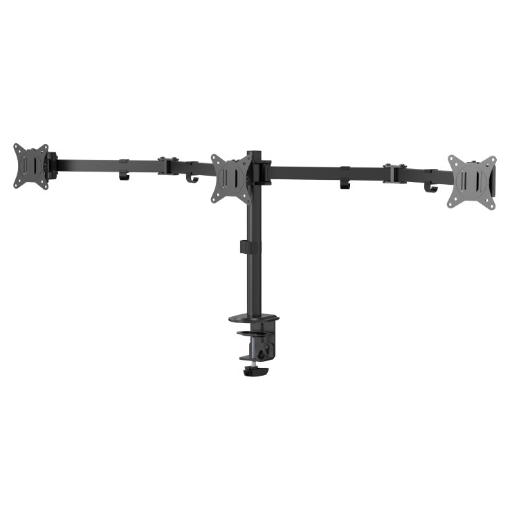 Box Opened electriQ Trio Monitor Arm