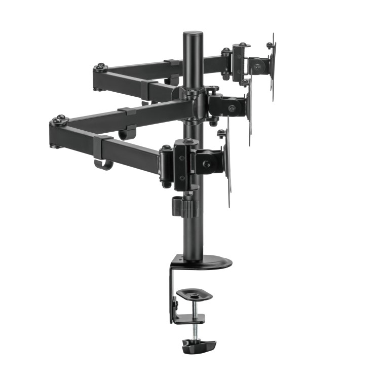 Box Opened electriQ Trio Monitor Arm