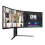 electriQ 49'' VA Dual QHD 240Hz KVM UltraWide Curved USB-C Hub Monitor