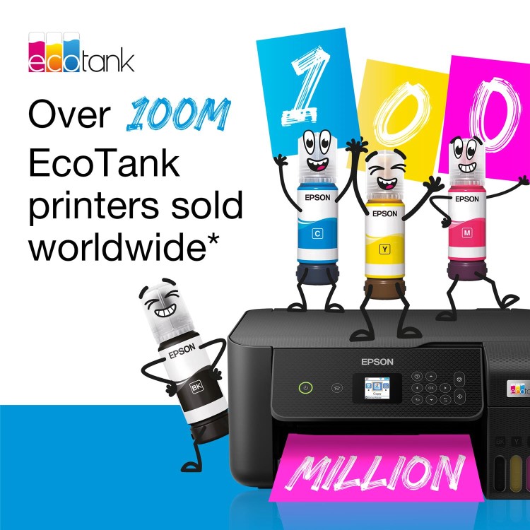 Epson EcoTank ET-2862 A4 Colour Multifunction Inkjet Printer