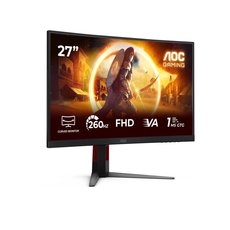 AOC G4 C27G4Z2 27" Fast VA Full HD 260Hz 0.3ms Curved Gaming Monitor