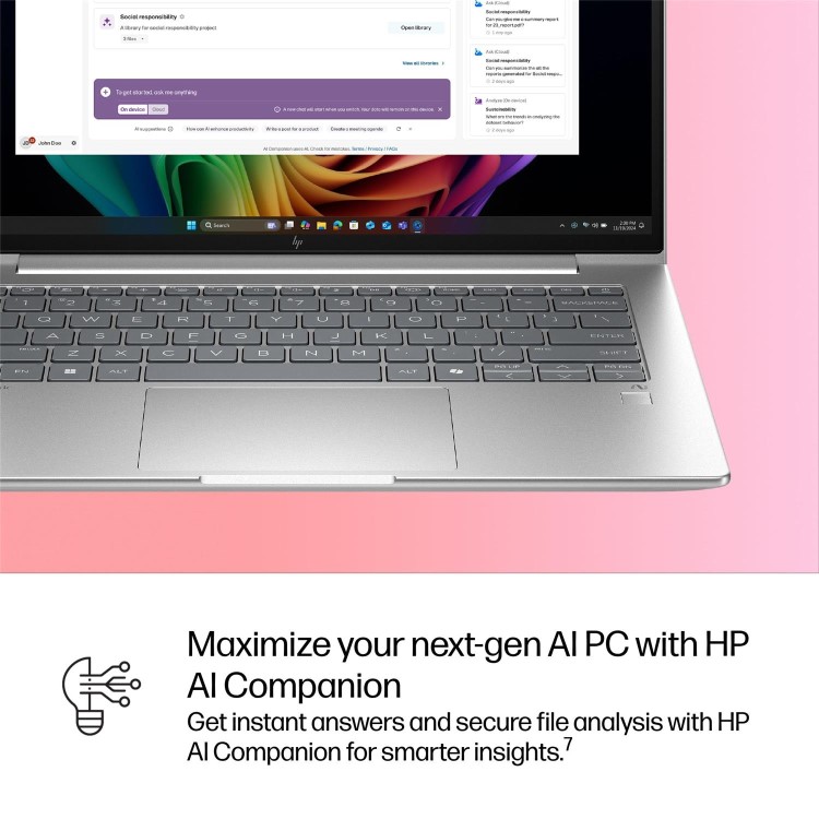 HP EliteBook 6 G1q Next Gen AI Qualcomm Snapdragon X 32GB RAM 512GB SSD 14 Inch Windows 11 Pro Laptop