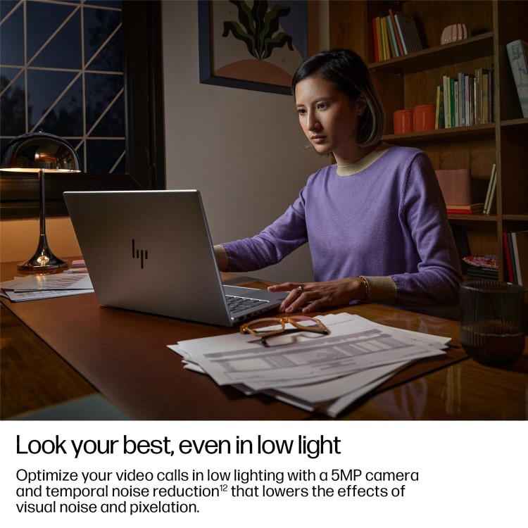 HP EliteBook 6 G1q Next Gen AI Qualcomm Snapdragon X 32GB RAM 512GB SSD 14 Inch Windows 11 Pro Laptop