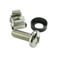OEM Pack of 10 M6 Nickel Cage Nuts