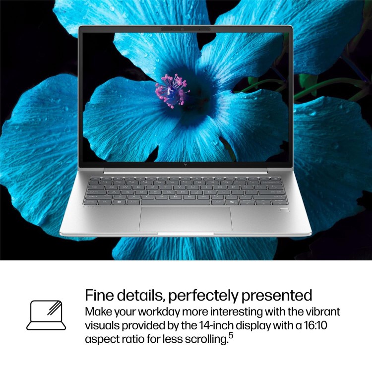 HP EliteBook 6 G1i AI Intel Core Ultra 7 24GB RAM 512GB SSD 14 Inch Windows 11 Pro Laptop
