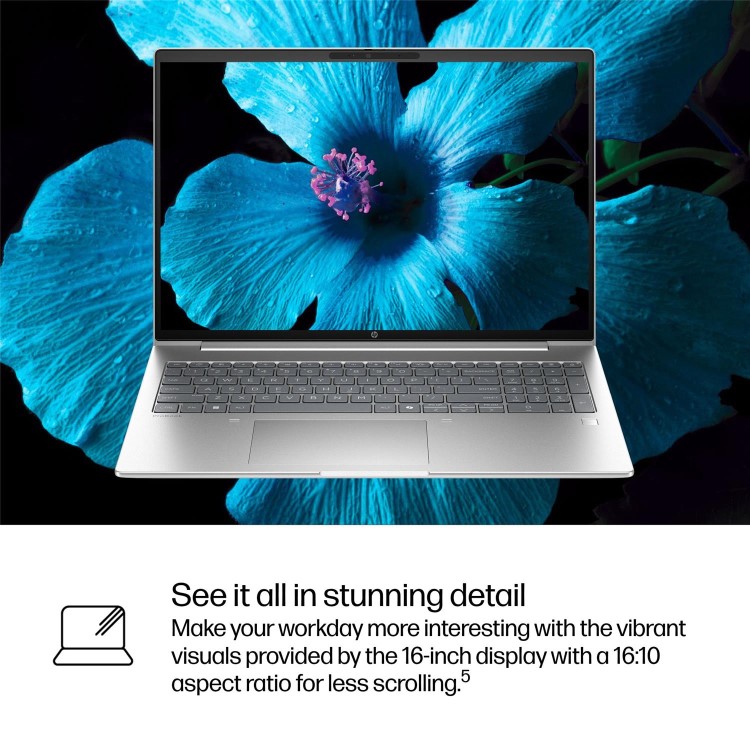 HP ProBook 4 G1iR Intel Core 5 24GB RAM 256GB SSD 16 Inch Windows 11 Pro Laptop