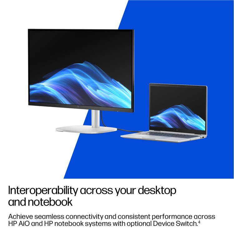 HP EliteStudio 8 Intel Core Ultra 5 235 16GB RAM 512GB SSD 23.8 Inch Windows 11 Pro Touchscreen All-in-One PC