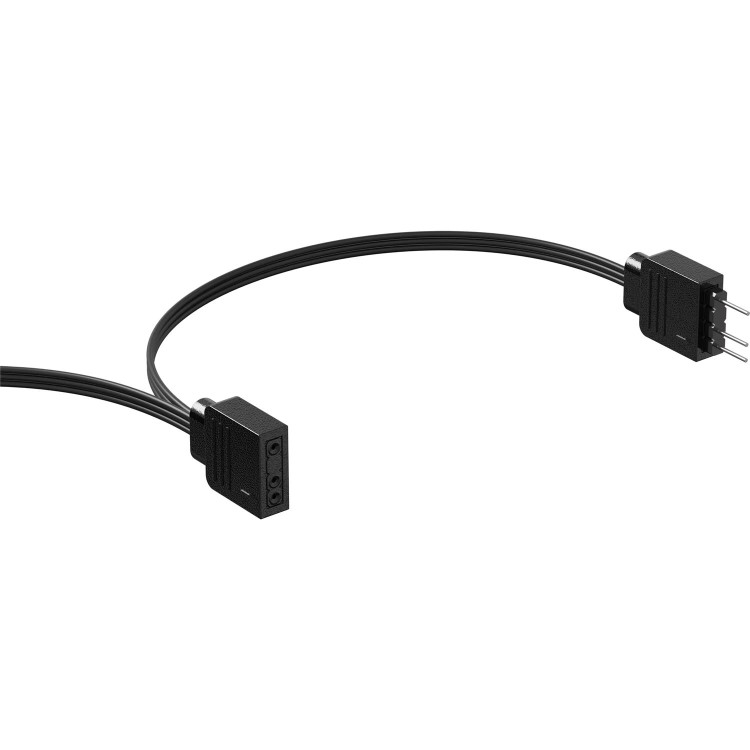 120MM FAN - CORSAIR RS120 RS ARGB PWM DAISY CHAIN 4 PIN, TRIPLE PACK, BLACK