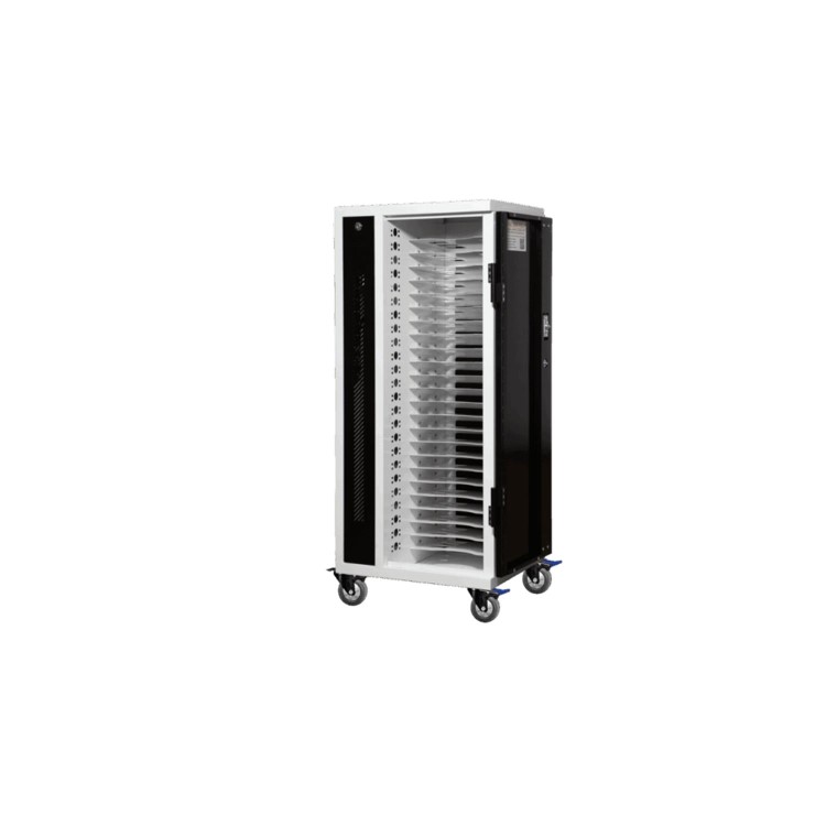 PT-VERT-24 24-Bay Secure Verti Designed with wheels to move with you 24 devices up to 17"