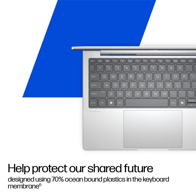 HP EliteBook 8 G1i Next Gen AI Wolf Pro Security Edition Copilot+ Intel Core Ultra 7 256V 16GB RAM 14 Inch Windows 11 Pro Laptop