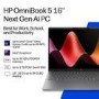 HP OmniBook 5 Intel Core Ultra 7 16GB RAM 512GB SSD 16 Inch Windows 11 Home Laptop
