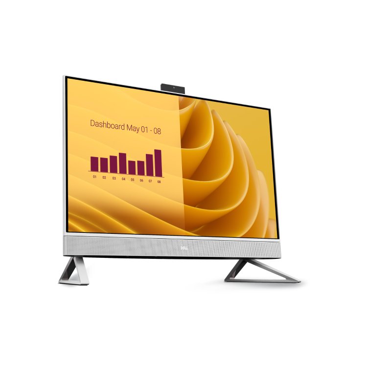 Dell Intel Core 7 150U 16GB RAM 1TB SSD NVIDIA MX570A 27 Inch Touch Windows 11 Pro All-in-One PC