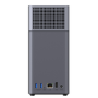 UGREEN DH2300 4GB RAM 2 BAY NAS Expansion Enclosure with HDMI Cable