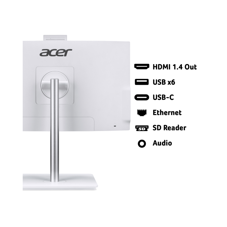 Acer Aspire C27 Intel Core 5 120U 8GB RAM 1TB SSD 27 Inch Windows 11 All-in-One PC