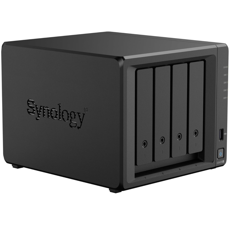 Synology DS425+ 4-Bay 24TB HAT3300 Plus Hard Drive NAS