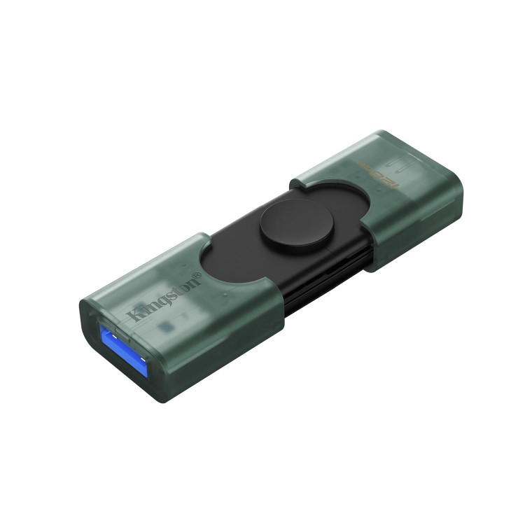Kingston DataTraveler 128GB Duo USB-A + USB-C 3.2 Flash Drive