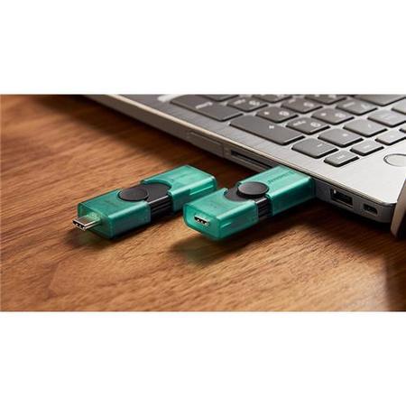Kingston DataTraveler 256GB Duo USB-A + USB-C 3.2 Flash Drive