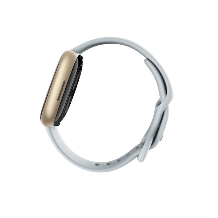 Fitbit Sense 2 Soft Gold Aluminium with Blue Mist Band Bluetooth Smartwatch