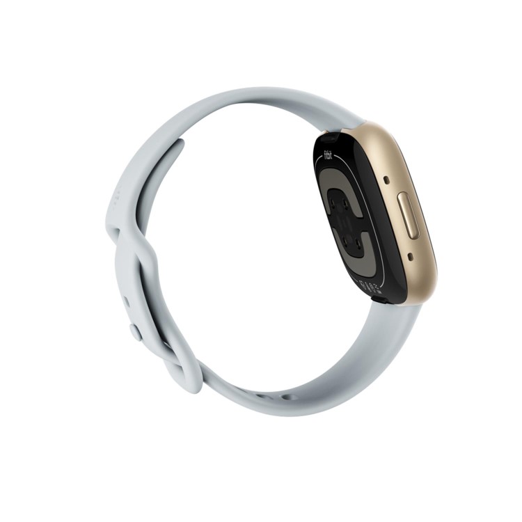 Fitbit Sense 2 Soft Gold Aluminium with Blue Mist Band Bluetooth Smartwatch