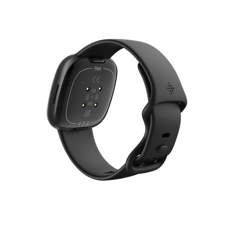 Fitbit Versa 4 Graphite Aluminium with Black Band Bluetooth Smartwatch