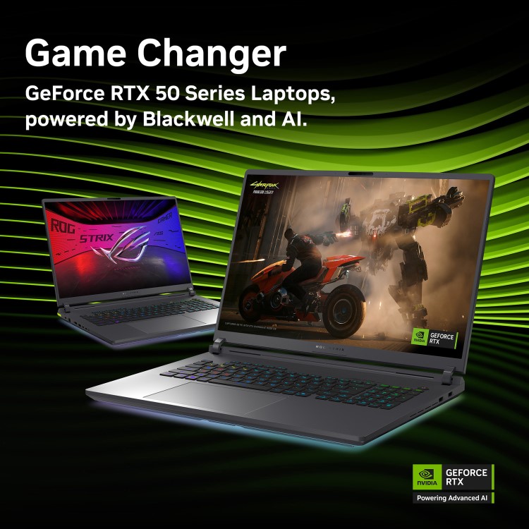 Refurbished ASUS ROG Strix G16 AMD Ryzen 9 32GB RAM 1TB SSD GeForce RTX 5070 240Hz 16 Inch Windows 11 Gaming Laptop