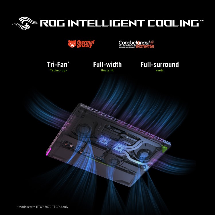 Refurbished ASUS ROG Strix G16 AMD Ryzen 9 32GB RAM 1TB SSD GeForce RTX 5070 240Hz 16 Inch Windows 11 Gaming Laptop