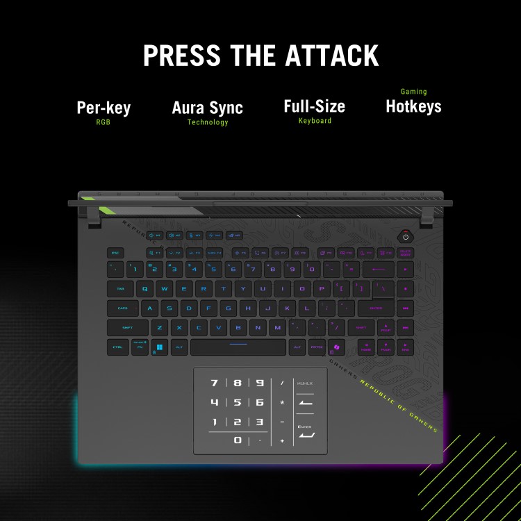 ASUS ROG Strix G16 AMD Ryzen 9 16GB RAM 1TB SSD GeForce RTX 5060 165Hz 16 Inch Windows 11 Gaming Laptop