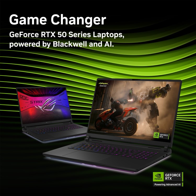 ASUS ROG Strix SCAR 18 Intel Core Ultra 9 64GB RAM 2TB SSD GeForce RTX 5090 240Hz 18 Inch Windows 11 Gaming Laptop