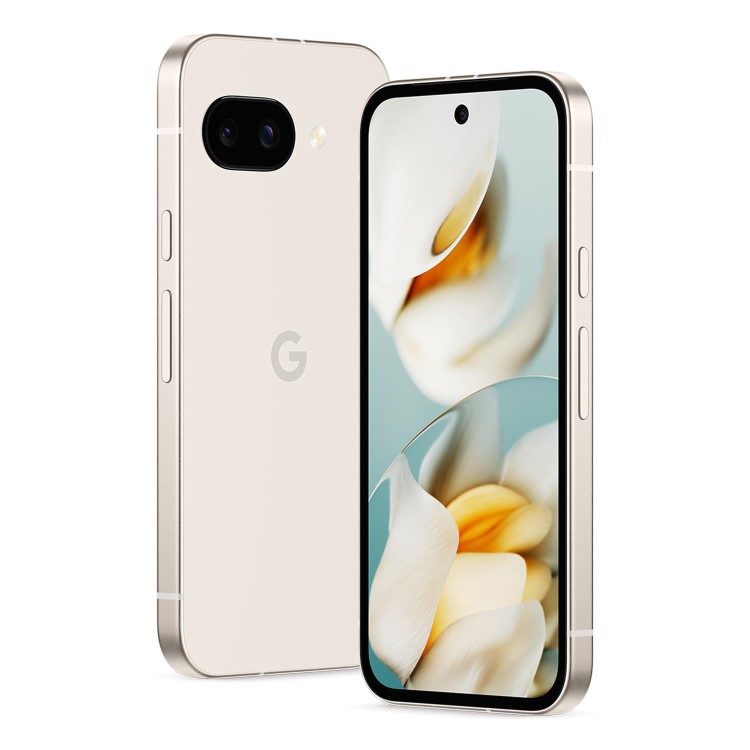 Refurbished Google Pixel 9a Porcelain 6.3" 128GB 5G Unlocked & SIM Free Smartphone