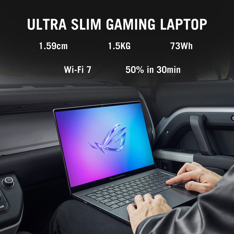 ASUS ROG Zephyrus AMD Ryzen AI 9 16GB RAM 1TB SSD GeForce RTX 5060 120Hz 14 Inch Windows 11 Gaming Laptop