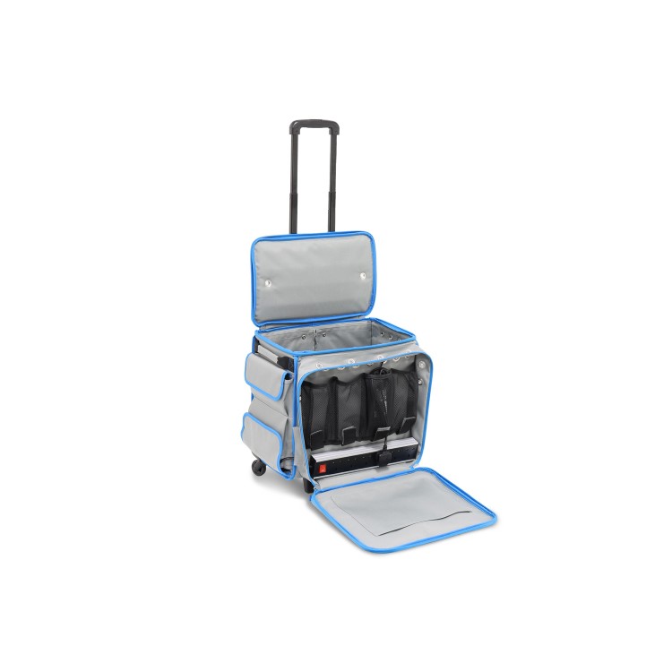 LapCabby GO2+ 6 Laptops or Chromebooks and Tablets Portable Vertical Charging Case