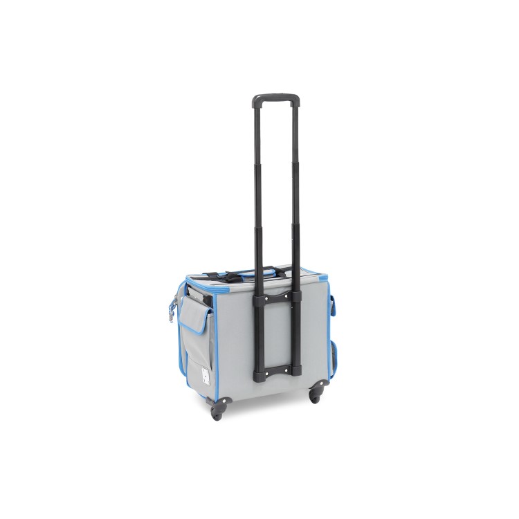 LapCabby GO2+ 6 Laptops or Chromebooks and Tablets Portable Vertical Charging Case