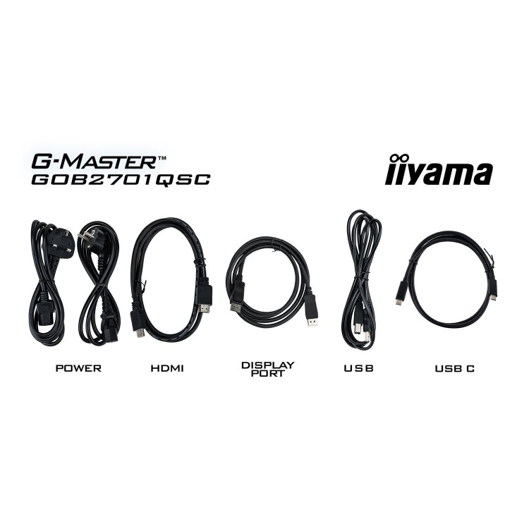 iiyama G-MASTER GOB2701QSC 27" OLED WQHD 280Hz 0.03ms Gaming Monitor