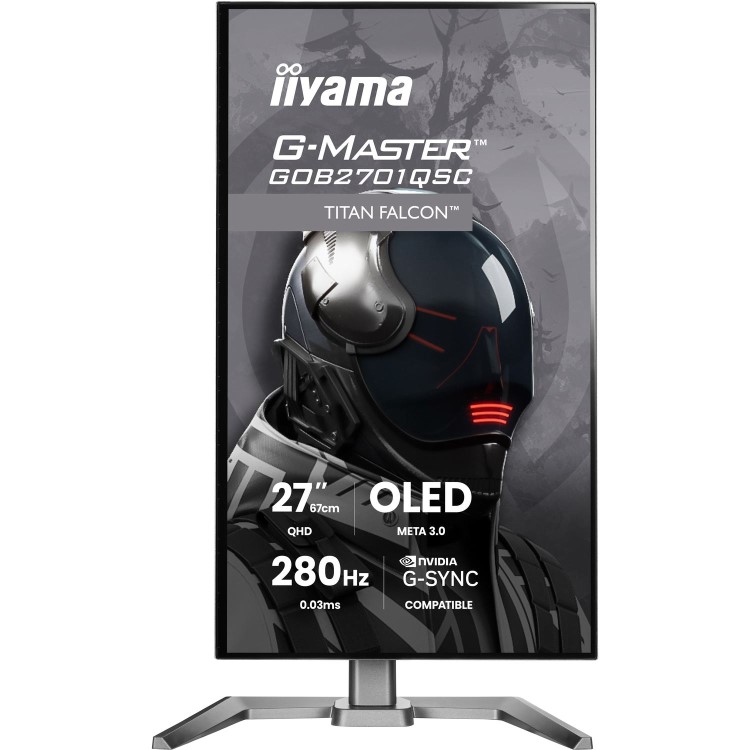 iiyama G-MASTER GOB2701QSC 27" OLED WQHD 280Hz 0.03ms Gaming Monitor