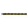 Netgear GS116LP 16-Port x 10/100/1000 PoE+ DC Power Rack Mountable Network Switch