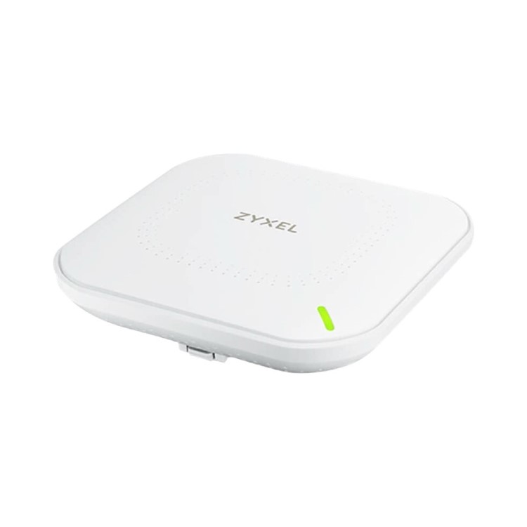 Zyxel GS1350-26HP NebulaFlex Pro 24-Port Smart Managed PoE+ Switch Bundle with NWA90AX WiFi 6 Dual-Radio PoE WAP White