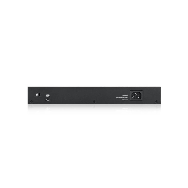 Zyxel GS1900-24EP 24-Port Smart Managed Rackmount Gigabit PoE+ Switch