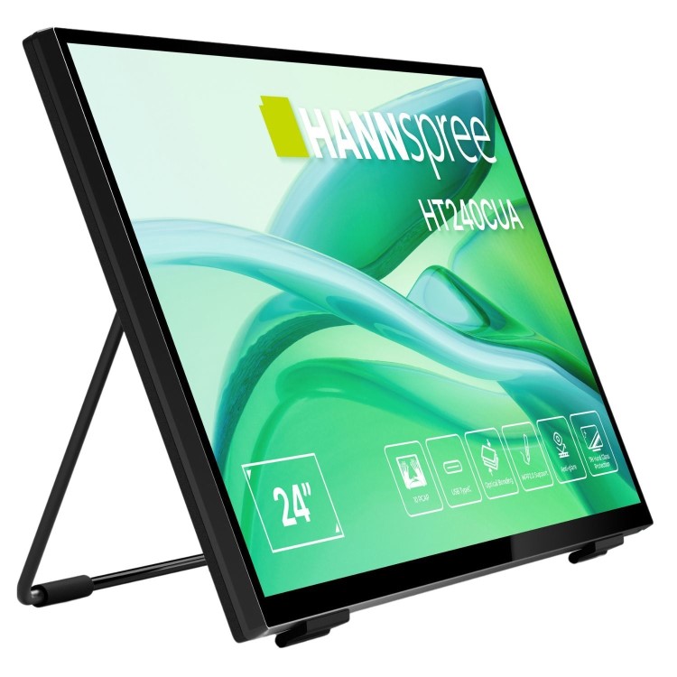 HANNspree HT240CUA 24" VA Full HD 100Hz USB-C Touchscreen Monitor