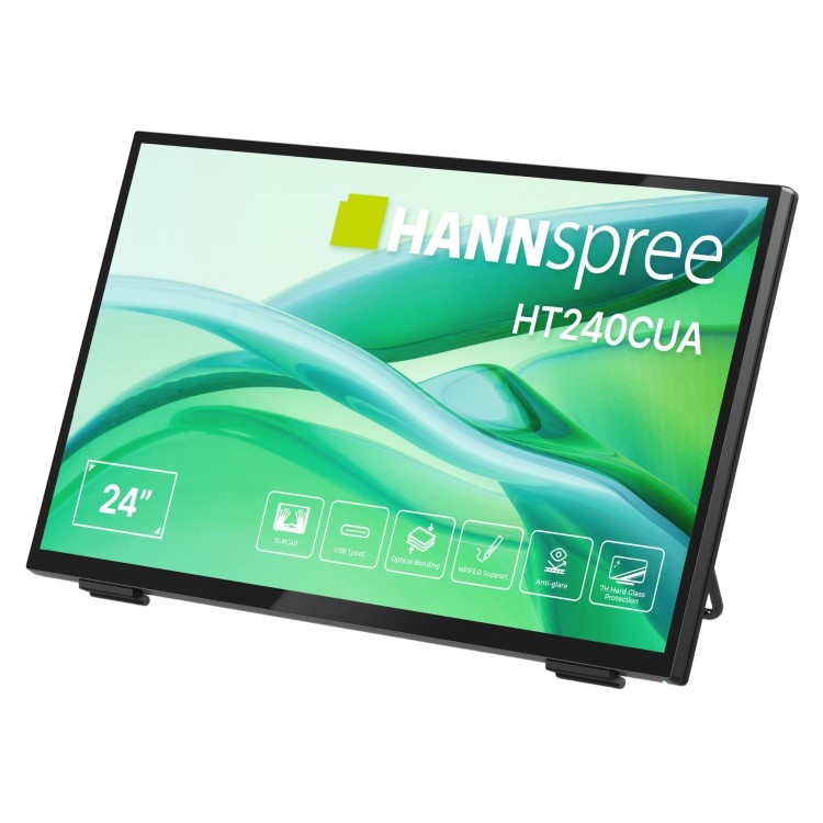 HANNspree HT240CUA 24" VA Full HD 100Hz USB-C Touchscreen Monitor