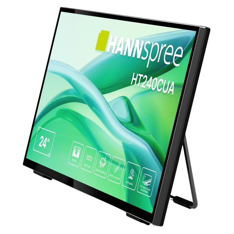 HANNspree HT240CUA 24" VA Full HD 100Hz USB-C Touchscreen Monitor