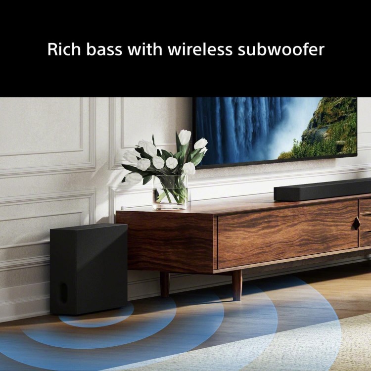 Sony HTA7100KIT BRAVIA Theatre Bar 7.1.2 Dolby Atmos Soundbar System – Built-in Subwoofer 360 Spatial Sound 4K/8K HDR Home Cinema Audio