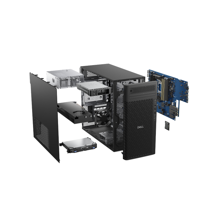 Dell Pro Max Tower T2 FCT2250 Intel Core Ultra 7 265 32GB RAM 1TB SSD RTX A1000 Windows 11 Pro Workstation PC