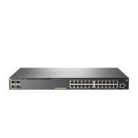 HPE Aruba Networking 2930F 24G 24-Port PoE+ Rack-mountable Managed Switch 