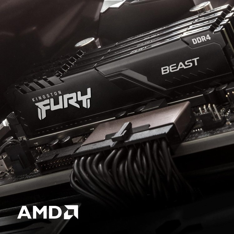 Kingston FURY Beast 16GB (2x8GB) DIMM 3200MHz DDR4 Desktop Memory
